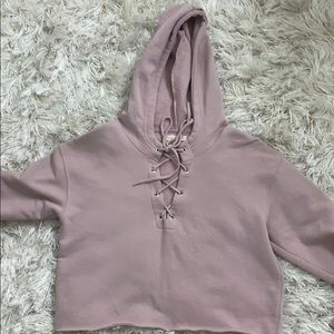 Crop hoodie